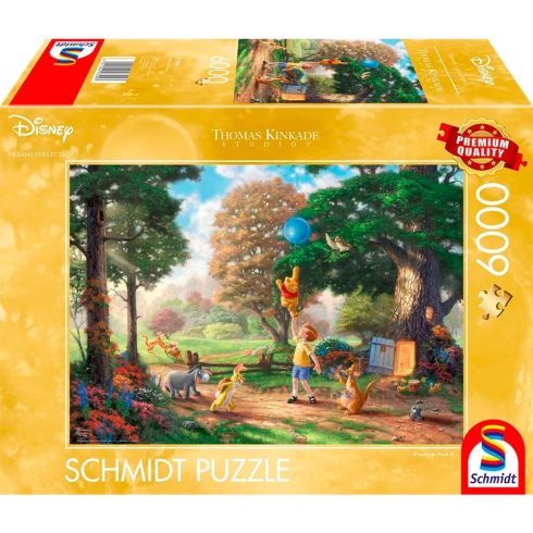 Schmidt Spiele Disney Dreams Gyűjtemény - Micimackó 2. - 6000 darabos puzzle