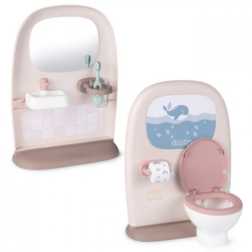 Smoby Baby Nurse Játékbaba fürdőszoba