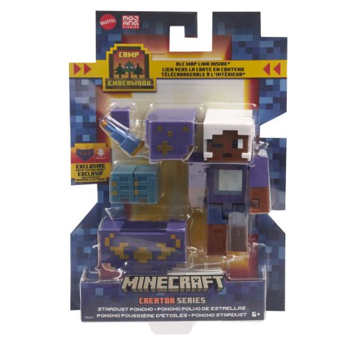 Mattel Minecraft: Creator - Figura csillagpor poncsóval