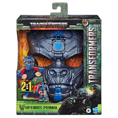 Hasbro Transformers Optimus Primal 2az 1ben akciófugura és maszk