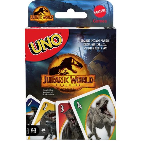 Mattel UNO Jurassic World 3 kártyajáték