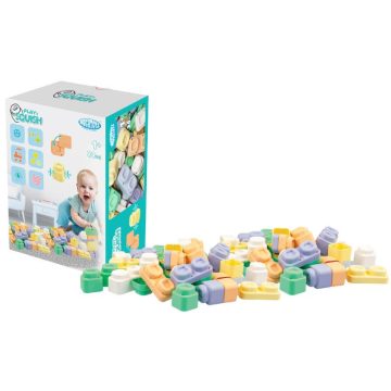   Mochtoys Play&Squish 24 darabos összenyomható építőjáték