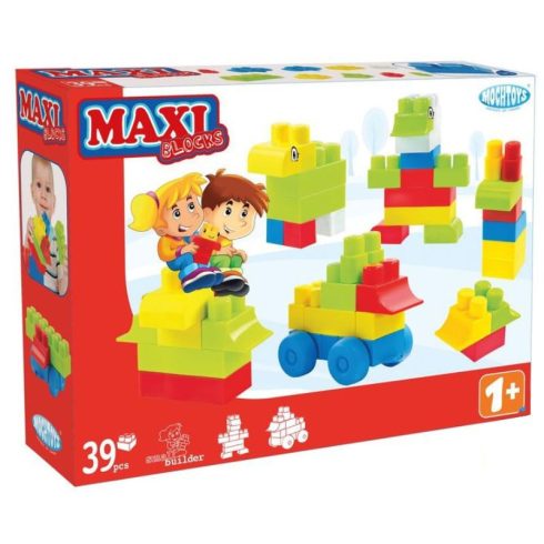 Mochtoys Maxi Blocks 39 darabos kocka építőjáték