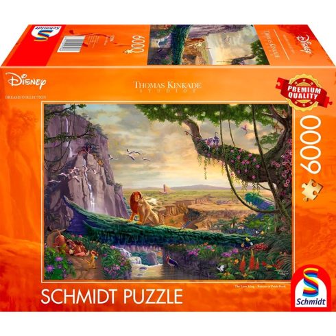 Schmidt Disney Dreams Collection - The Lion King, Return to Pride Rock - 6000 darabos Puzzle