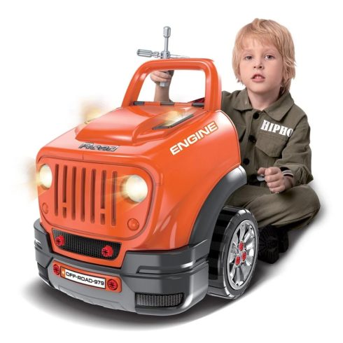 Buddy Toys BGP 5012 Master motor Autószerelő műhely - Narancssárga