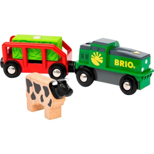 BRIO World Farm vonat - Zöld