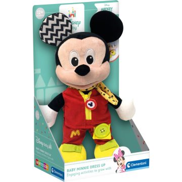 Clementoni Baby Mickey - Öltöztess fel plüss figura