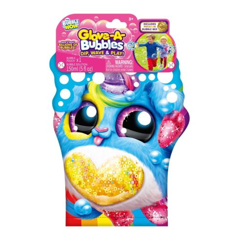 Zuru Toys Rainbocorns Buborékfújó kesztyű 150ml - Többfajta