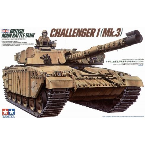 Tamiya 35154 British Challenger 1 Mk.3 tank műanyag összeépíthető makett (1:35)