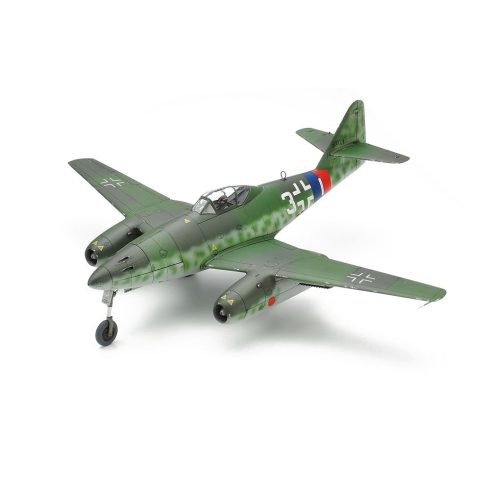 Tamiya 61087 Messerschmitt Me262 A-1A vadászbombázó műanyag modell (1:48)