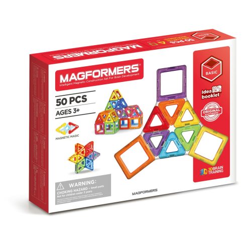 Magformers Alapok 50 darabos mágneses építőjáték készlet