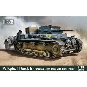   IBG Models Pz.Kpfw. II Ausf. Német tank műanyag makett(1:35)