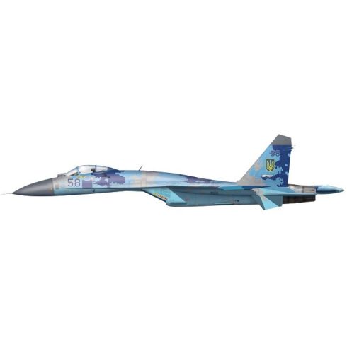 IBG Models Su-27P ukrán repülőgép műanyag makett (1:72)