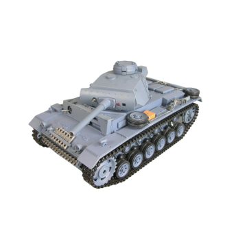   Amewi RC Auto Panzerkampfwagen III. Távirányítható tank - Szürke (1:16)