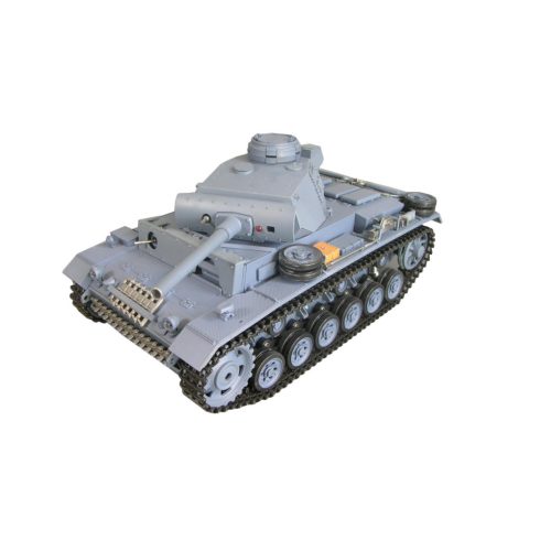 Amewi RC Auto Panzerkampfwagen III. Távirányítható tank - Szürke (1:16)