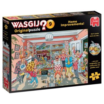   Jumbo 81926 Wasgij Original 9 - Lakásfelújítás 1000 darabos Kreatív Puzzle