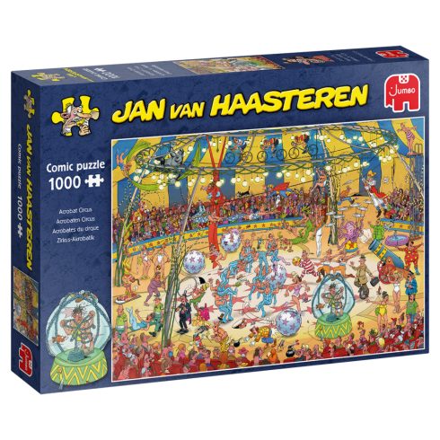 Jumbo Jan van Haasteren Akrobata cirkusz - 1000 darabos puzzle