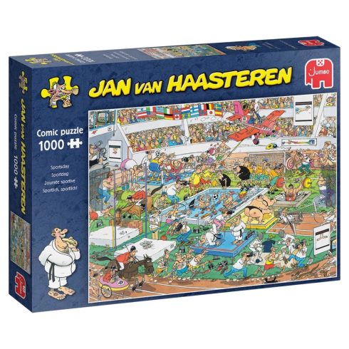 Jumbo Jan van Haasteren Sportos, sportos! - 1000 darabos puzzle