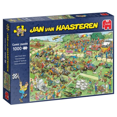 Jumbo Jan van Haasteren Fűnyíró verseny - 1000 darabos puzzle