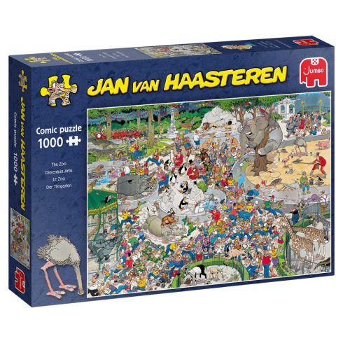 Jumbo Jan van Haasteren Az állatkert - 1000 darabos puzzle