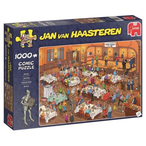 Jumbo Jan van Haasteren Darts - 1000 darabos puzzle