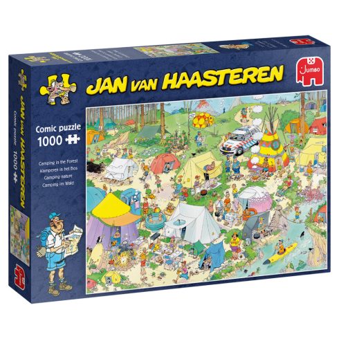 Jumbo Jan van Haasteren Kemping az erdőben - 1000 darabos puzzle