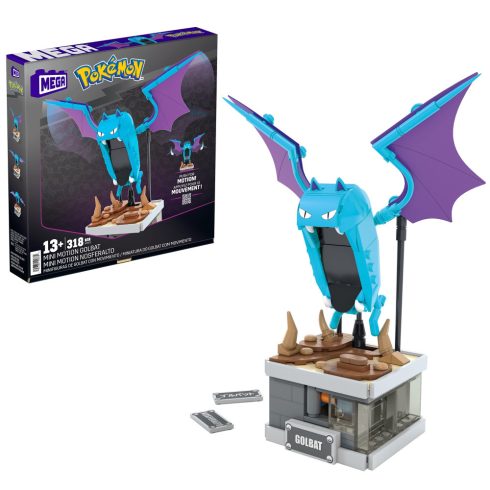 Mattel MEGA : Pokémon - Mini Motion Golbat építőjátéék