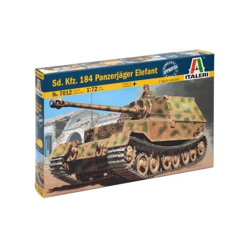 Italeri Sd. Kfz. 184 PanzerJg Elefant Tankromboló műanyag modell (1:72)