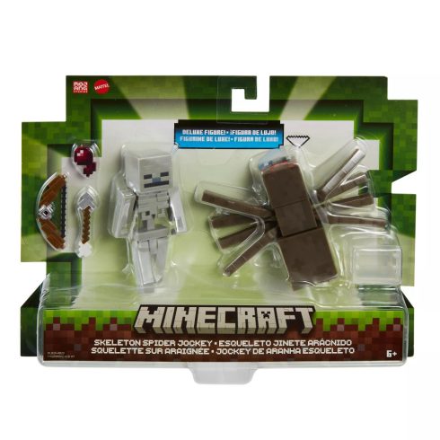 Mattel Minecraft: Craft-a-Block dupla csomag - Csontváz és pók