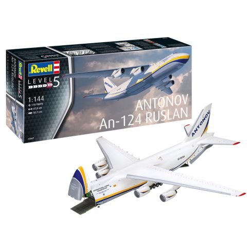 Revell Antonov AN-124 Ruslan repülőgép műanyag modell (1:144)