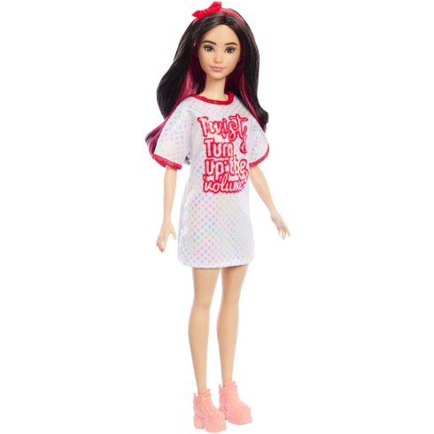 Mattel Barbie Fashionistas : Fehér pólós Barbie