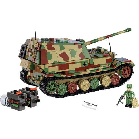 Cobi Panzerjager Tiger (P) Elefant tank 1252 darabos építő készlet