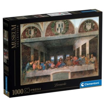   Clementoni Múzeumi Gyűjtemény: Leonardo - Az utolsó vacsora - 1000 darabos puzzle