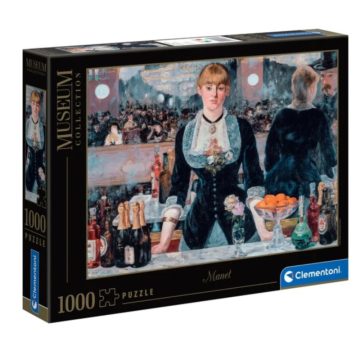   Clementoni Múzeumi Gyűjtemény: Manet - Bár a Folies Bergère-ben - 1000 darabos puzzle