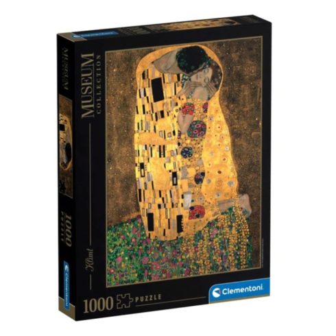 Clementoni Múzeumi Gyűjtemény: Klimt - A csók - 1000 darabos puzzle