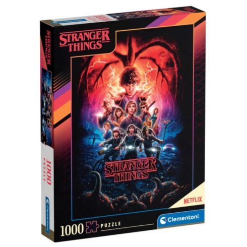 Clementoni Netflix Stranger Things 2 - 1000 darabos puzzle