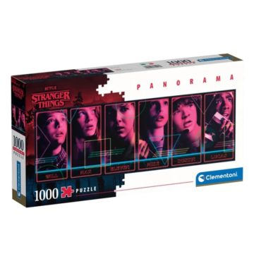   Clementoni : Netflix Stranger Things - 1000 darabos panoráma puzzle