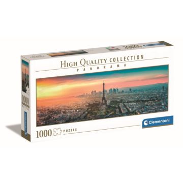   Clementoni High Quality Collection - Párizsi látkép - 1000 db-os Panoráma puzzle