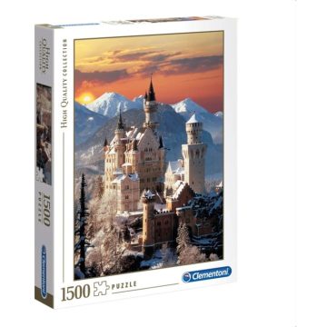   Clementoni High Quality Collection - Neuschwanstein-kastély - 1500 darabos puzzle