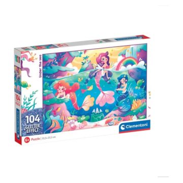 Clementoni Glitter A víz alatt - 104 darabos puzzle