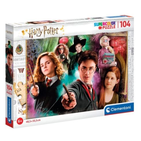 Clementoni Supercolor Varázslóvilág Harry Potter - 104 darabos puzzle