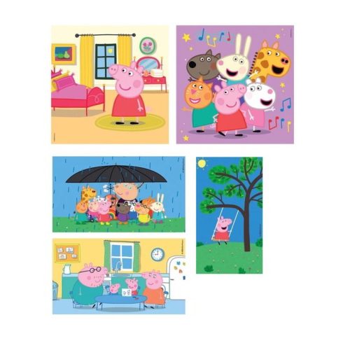 Clementoni Supercolor Peppa malac 10 az 1-ben puzzle