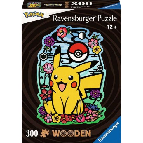 Ravensburger Pokémon Pikachu - 300 darabos fa puzzle