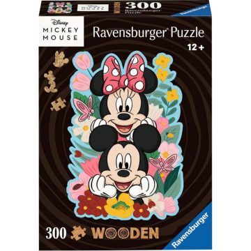   Ravensburger Disney Mickey és Minnie egér - 300 darabos fa puzzle