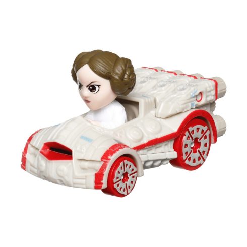 Mattel Hot Wheels RacerVerse Princess Leia kisautó - Fehér