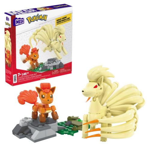 Mattel Mega Pokemon Vulpix evolution 145 darabos készlet