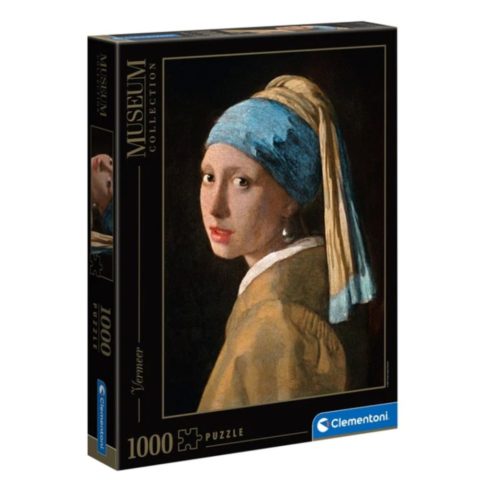 Clementoni Museum Collection: Vermeer - A lány gyöngyfülbevalóval - 1000 darabos puzzle