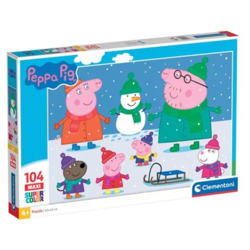 Clementoni Supercolor Maxi Peppa malac - 104 darabos puzzle