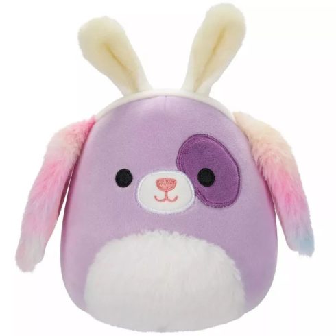 Squishmallows: Barb, a lila kutyus nyuszifülekkel Plüss figura - 13 cm