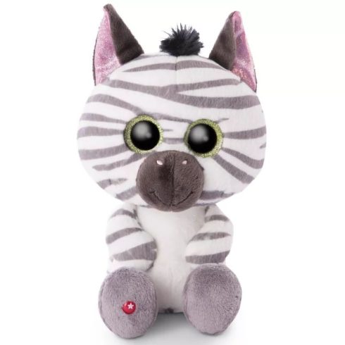 Nici Mankalita zebra plüss figura - 25 cm